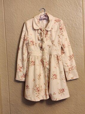 Liz Lisa coquette balletcore bow floral jacket coat RARE
